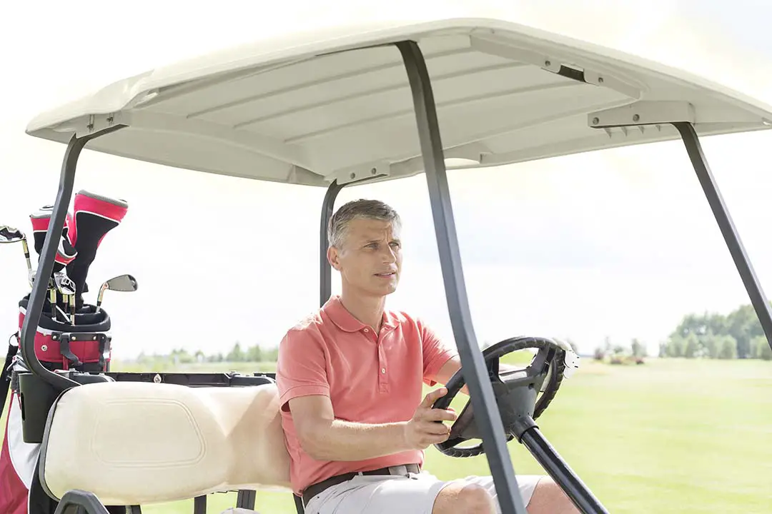 Can you use a carry bag on a golf trolley?