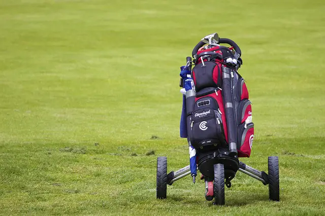 How to convert golf push cart to electric